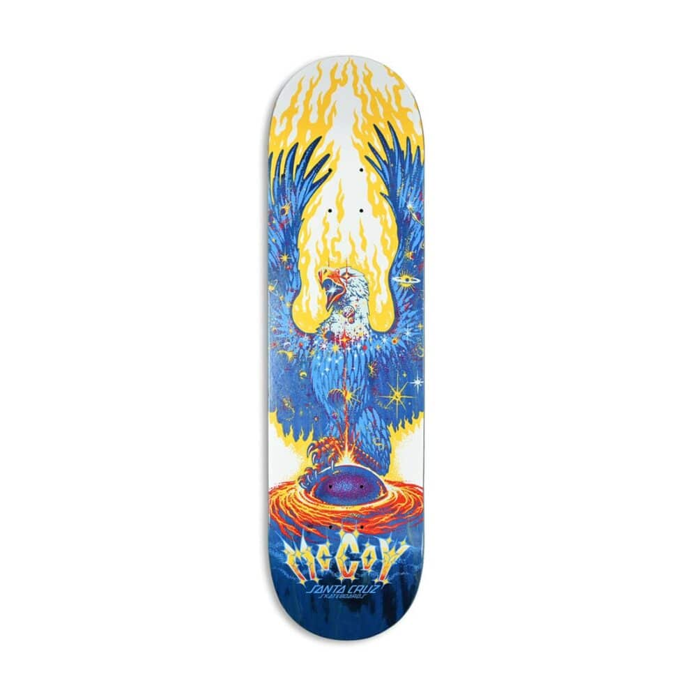 Santa Cruz McCoy Cosmic Eagle VX 8.25" Skateboard Deck