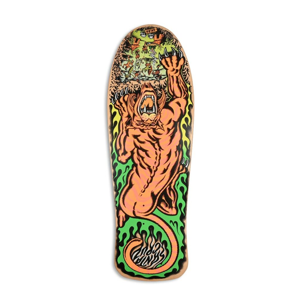 Santa Cruz Salba Tiger Reissue 10.3" Skateboard Deck