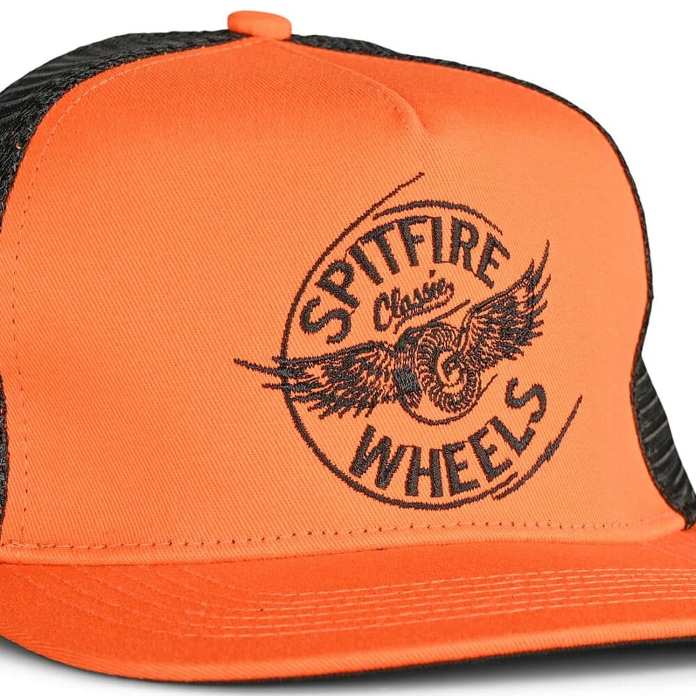 Spitfire Flying Classic Trucker Hat - Orange/Black