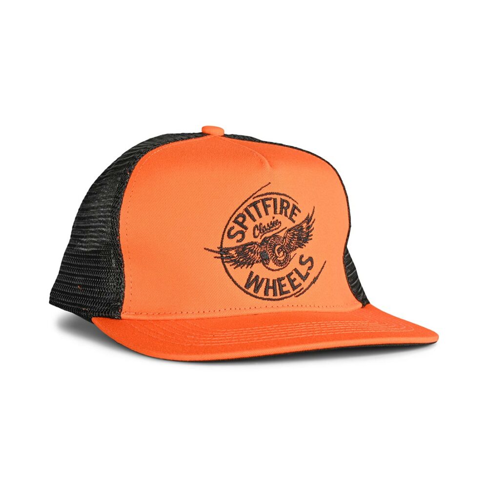 Spitfire Flying Classic Trucker Hat - Orange/Black