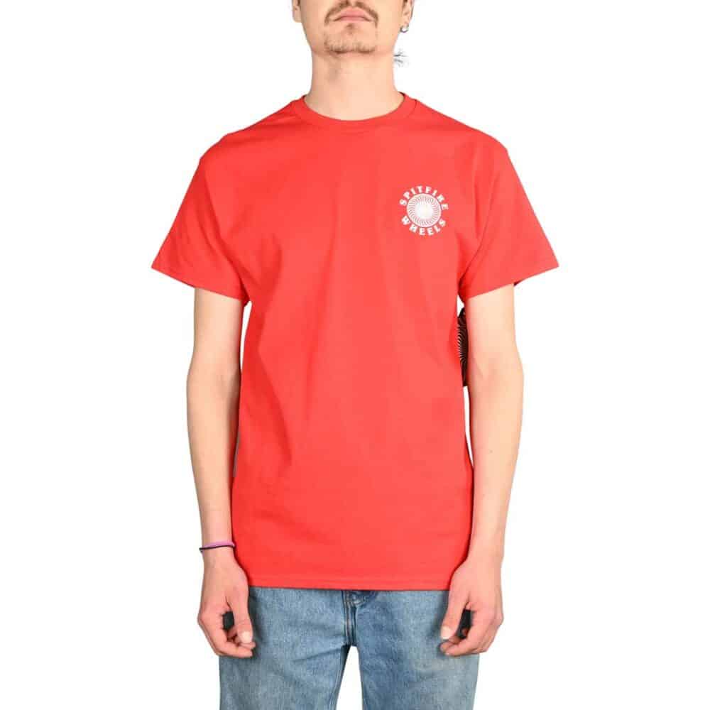 Spitfire OG Classic Fill S/S T-Shirt - Red/Multi