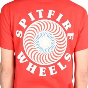 Spitfire OG Classic Fill S/S T-Shirt - Red/Multi