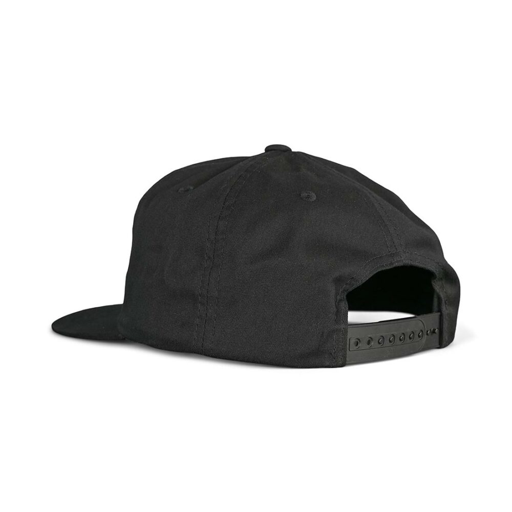 Supereight Supply Co Patch Unstructured Snapback Cap - Black