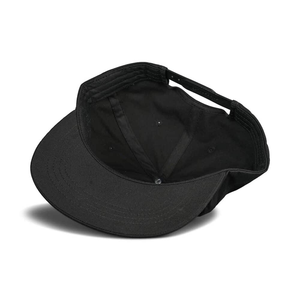 Supereight Supply Co Patch Unstructured Snapback Cap - Black