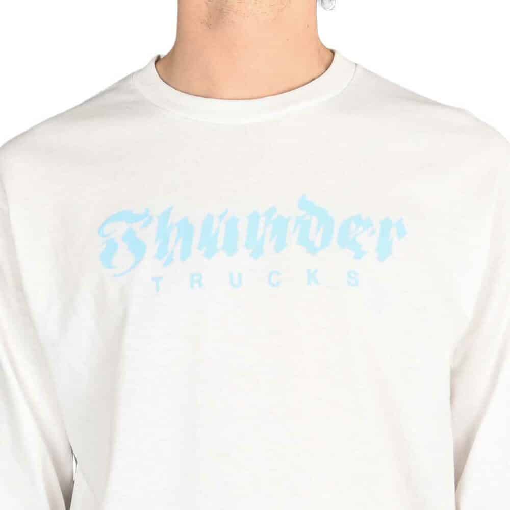 Thunder Aftershock L/S T-Shirt - White/Light Blue