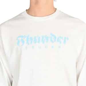 Thunder Aftershock L/S T-Shirt - White/Light Blue