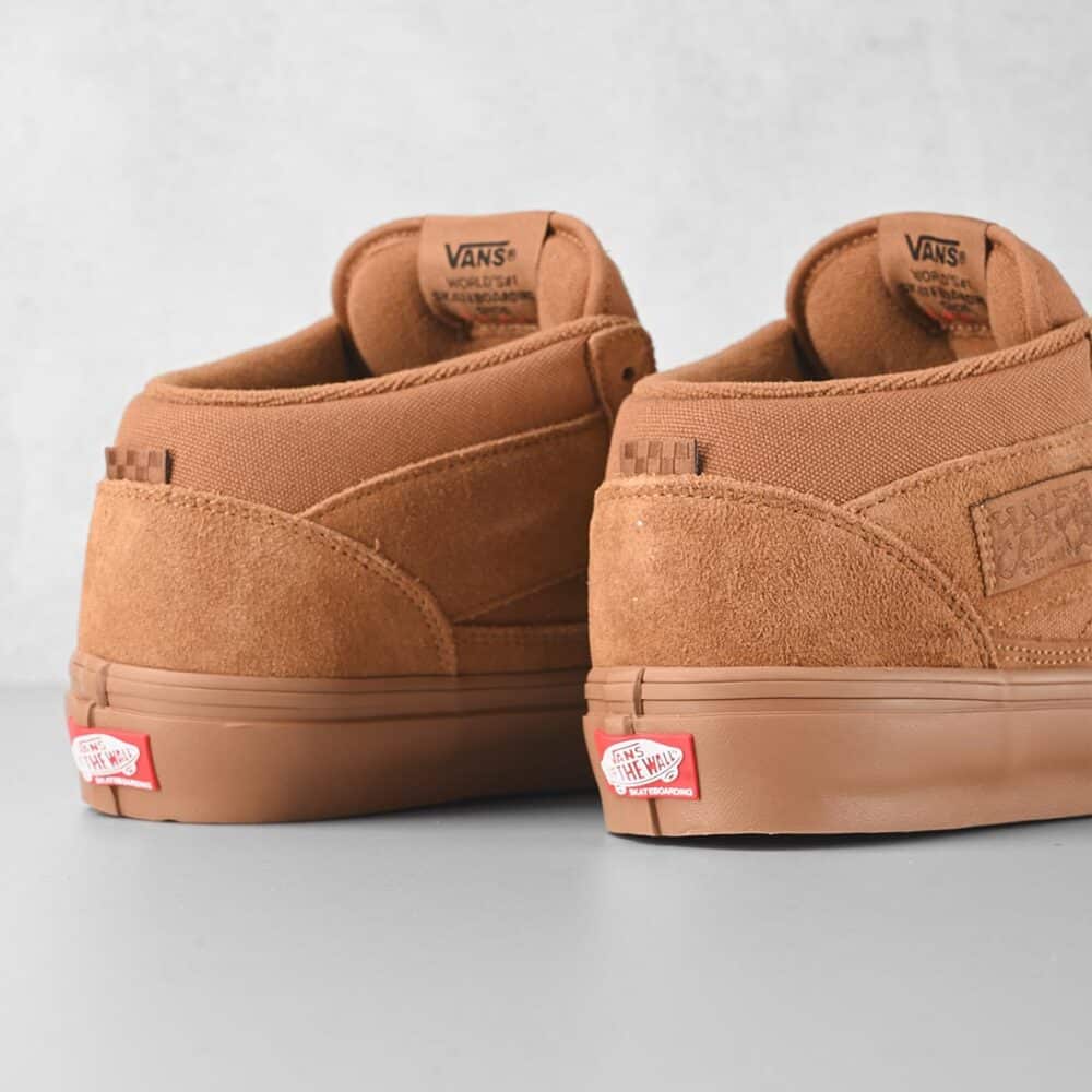 Vans Half Cab Skate Shoes - Brown/Gum