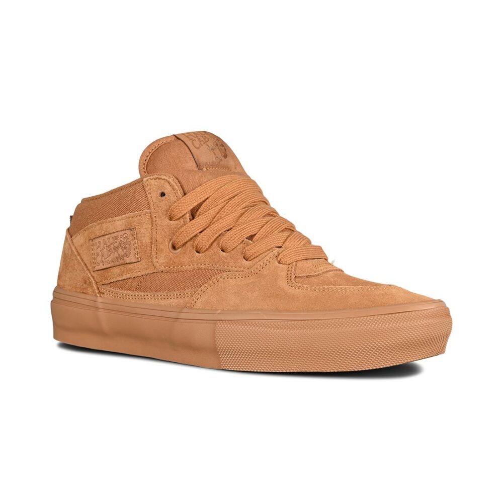 Vans Half Cab Skate Shoes - Brown/Gum