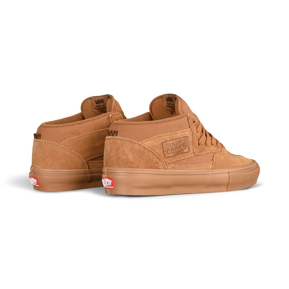 Vans Half Cab Skate Shoes - Brown/Gum