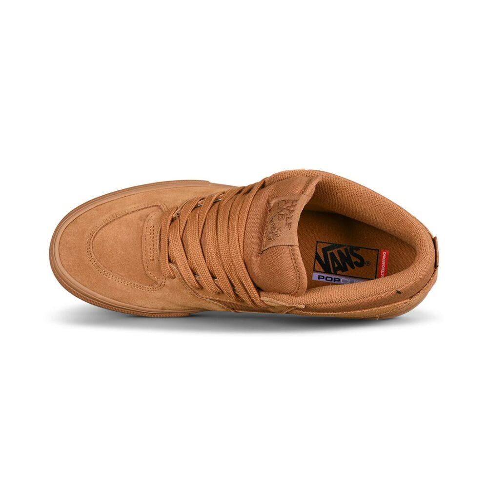 Vans Half Cab Skate Shoes - Brown/Gum