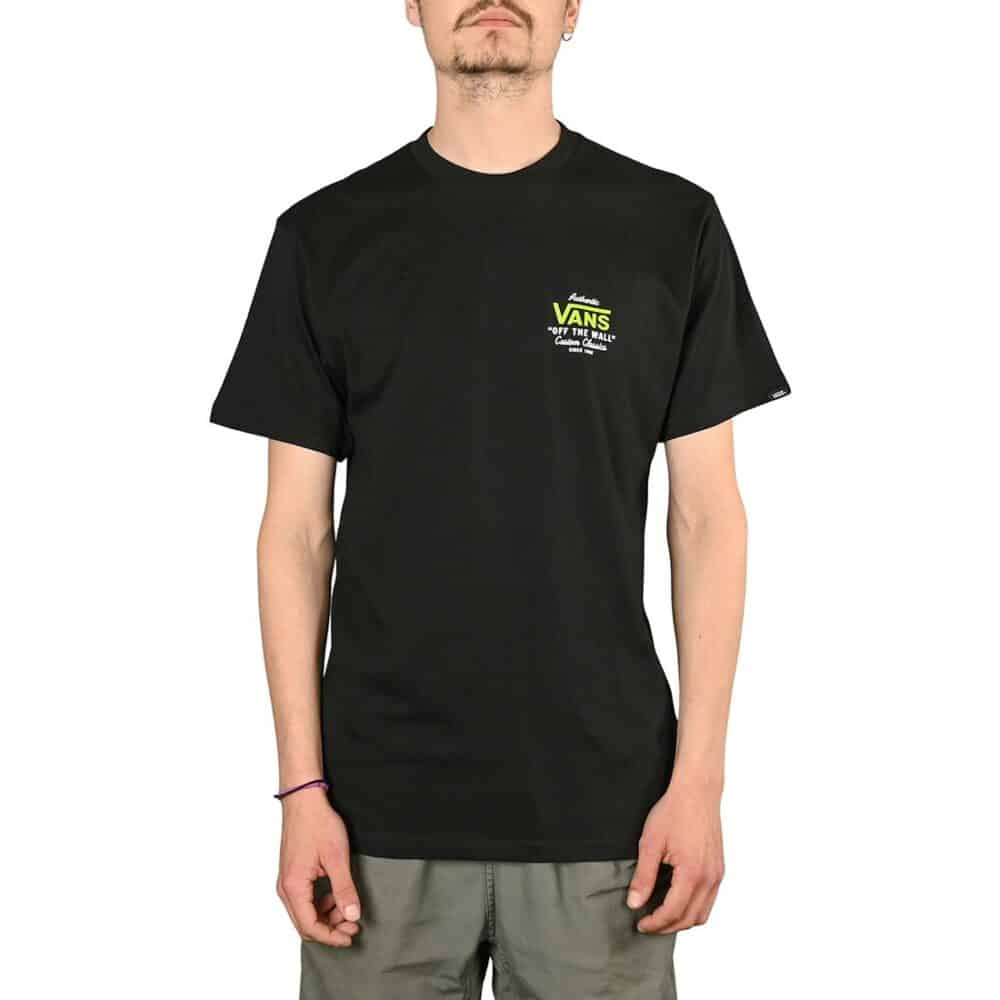 Vans Holder St Classic S/S T-Shirt - Black/Lime