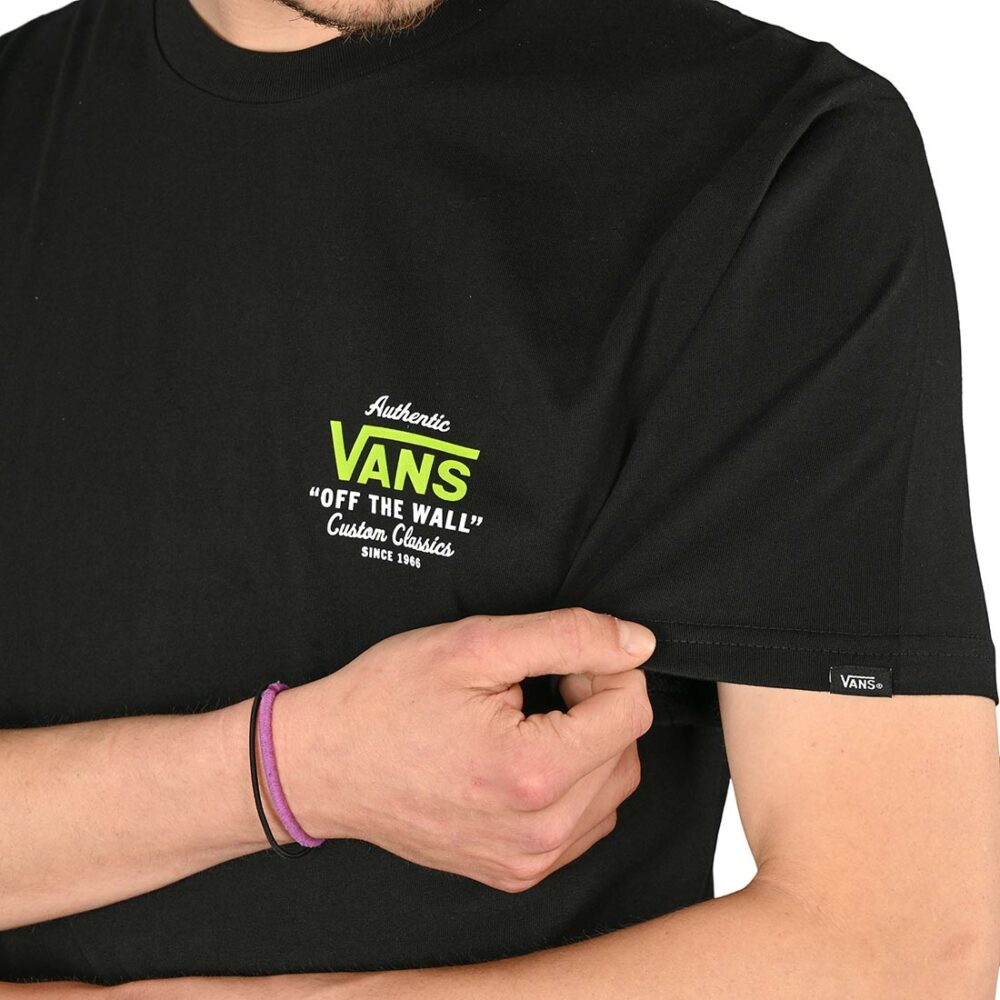 Vans Holder St Classic S/S T-Shirt - Black/Lime