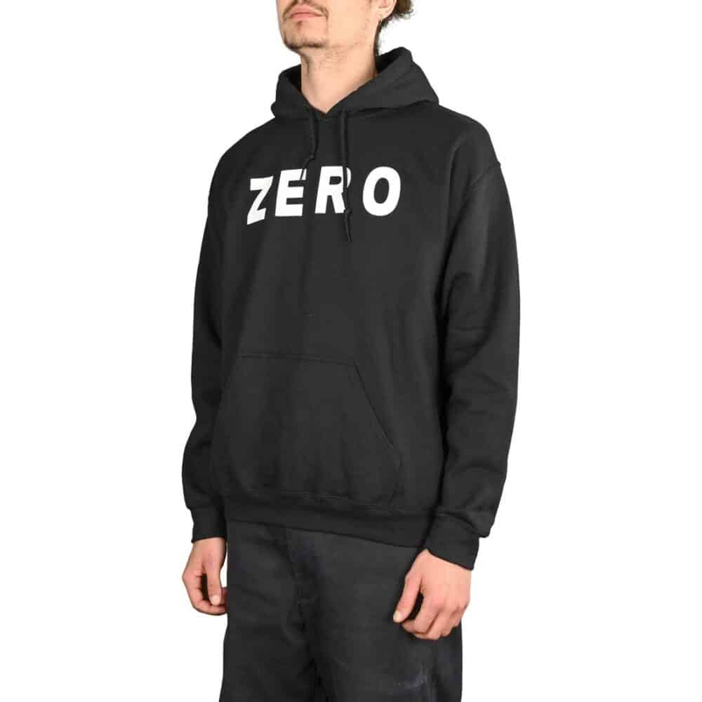 Zero Army Pullover Hoodie - Black