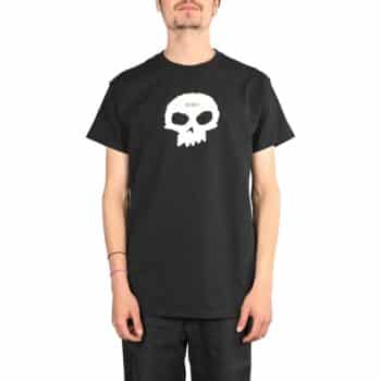 Zero Single Skull S/S T-Shirt - Black/White