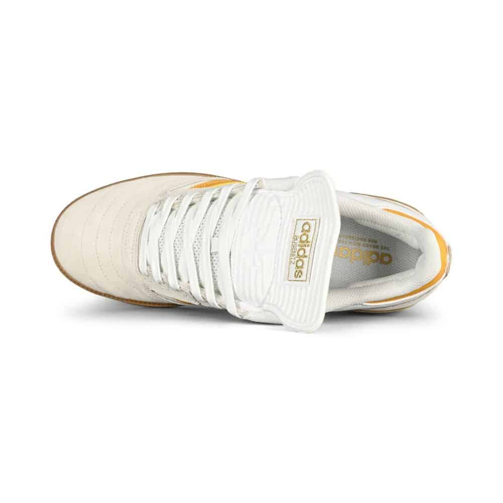 Adidas Busenitz Skate Shoes - Crystal White/Preloved Yellow/Gum