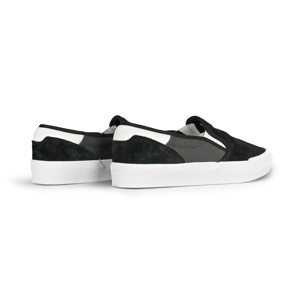 Adidas Shmoofoil Slip-On Skate Shoes - Core Black/Grey Six/Cloud White