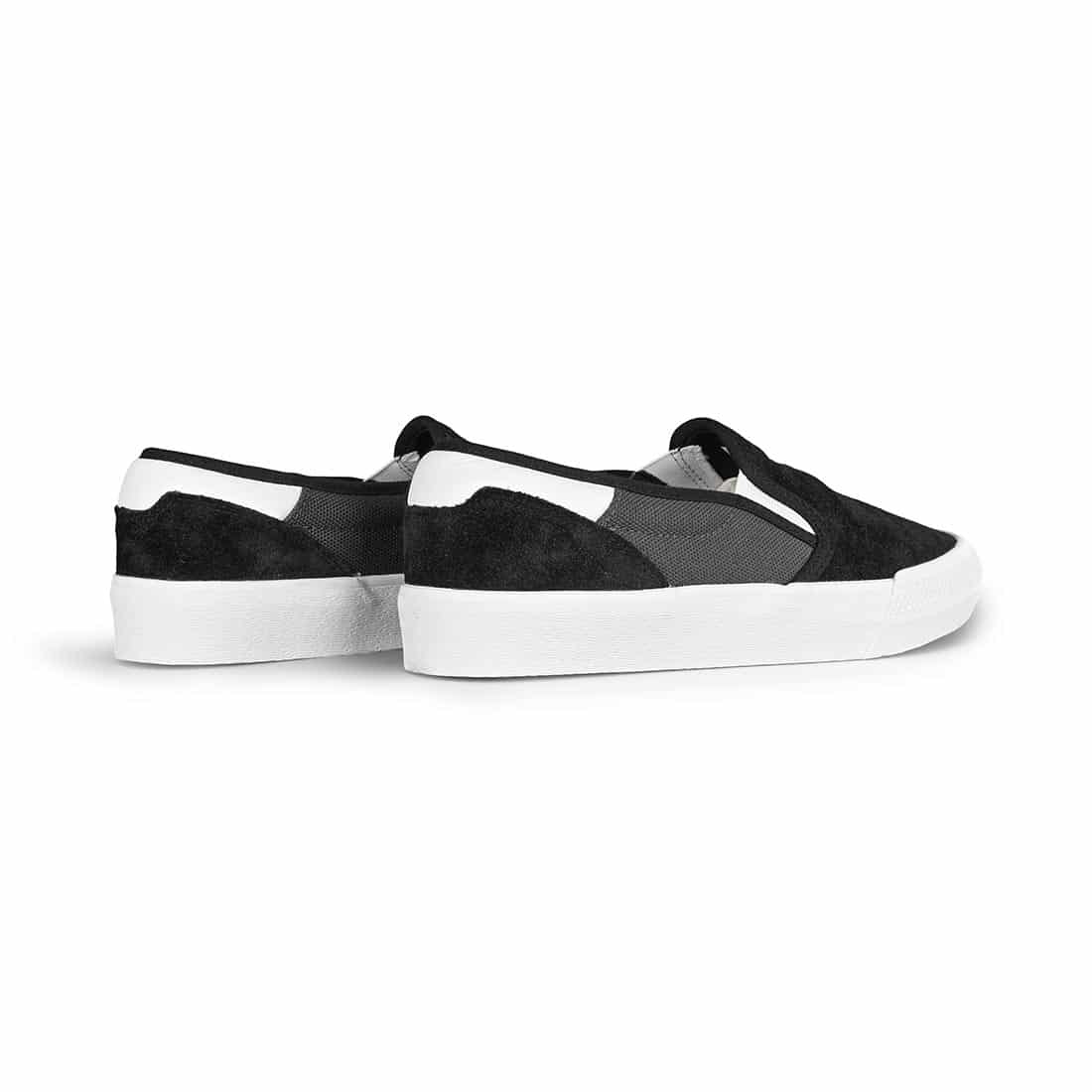 Adidas Shmoofoil Slip-On Skate Shoes - Black/Grey/White