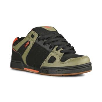 DVS Celsius Skate Shoes - Black/Olive/Orange