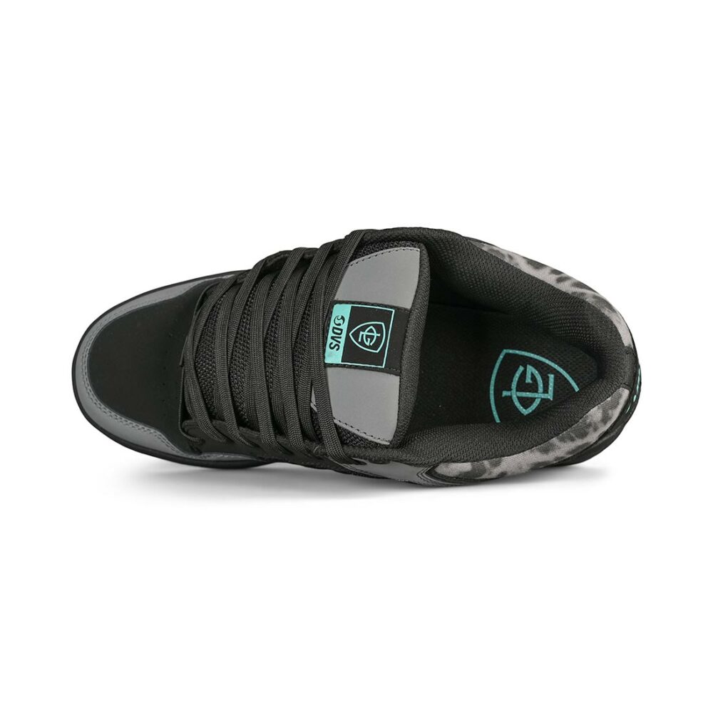 DVS Enduro 125 Lutzka Skate Shoes - Charcoal/Black/Turquoise