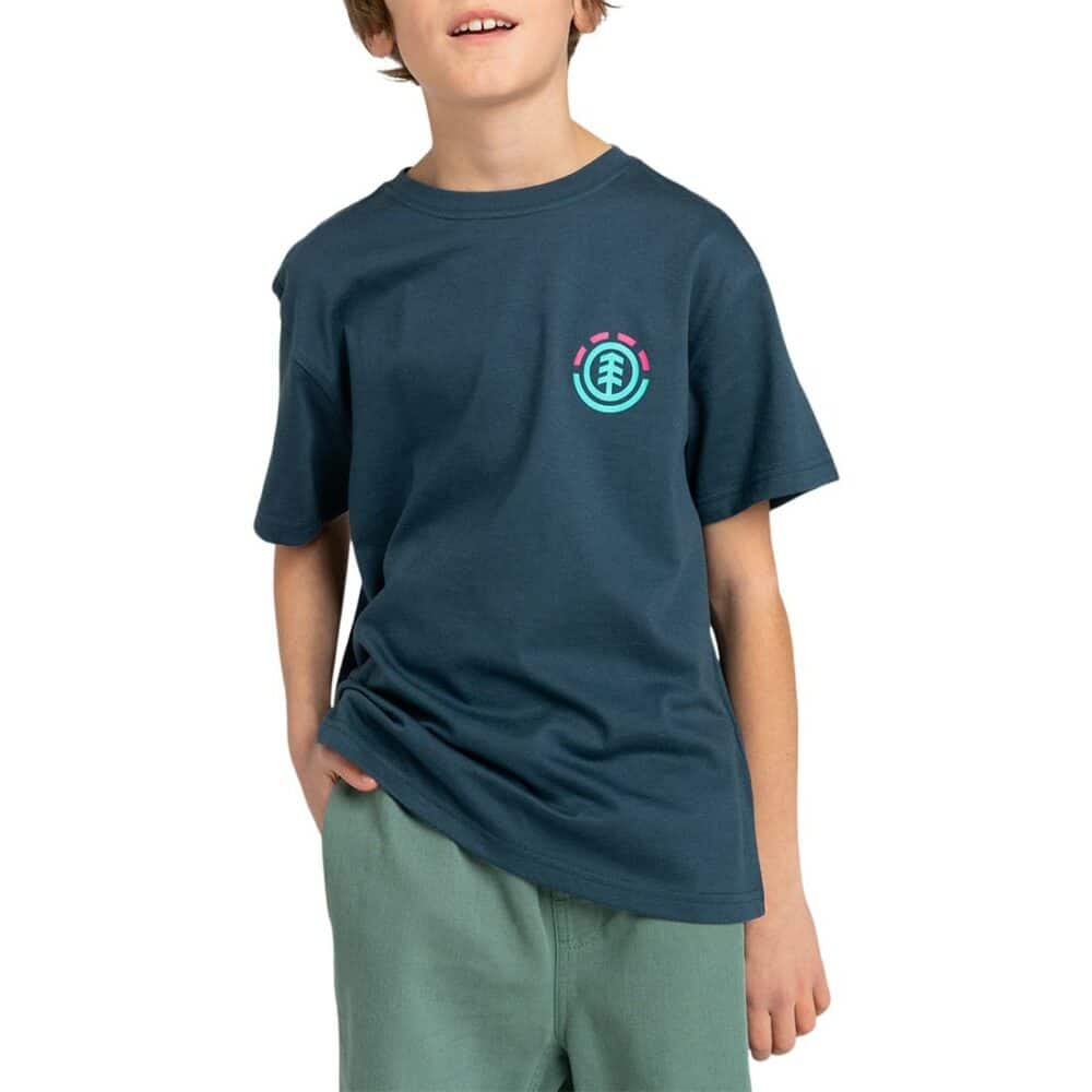 Element Hills (Youth) S/S T-Shirt - Midnight Navy