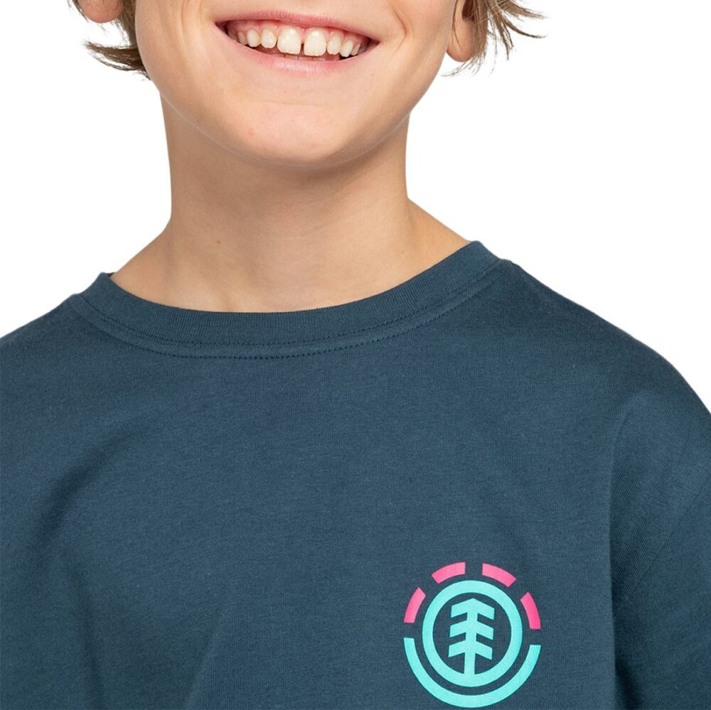 Element Hills (Youth) S/S T-Shirt - Midnight Navy