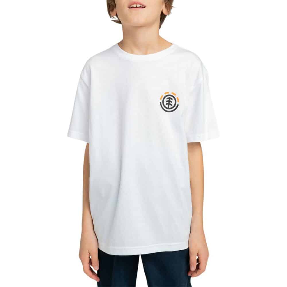 Element Hills (Youth) S/S T-Shirt - Optic White