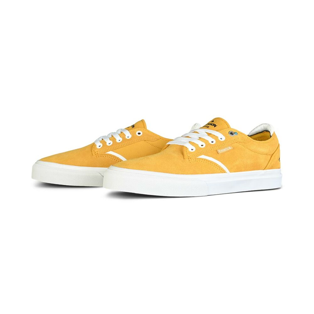 Emerica Dickson Skate Shoes - Mustard