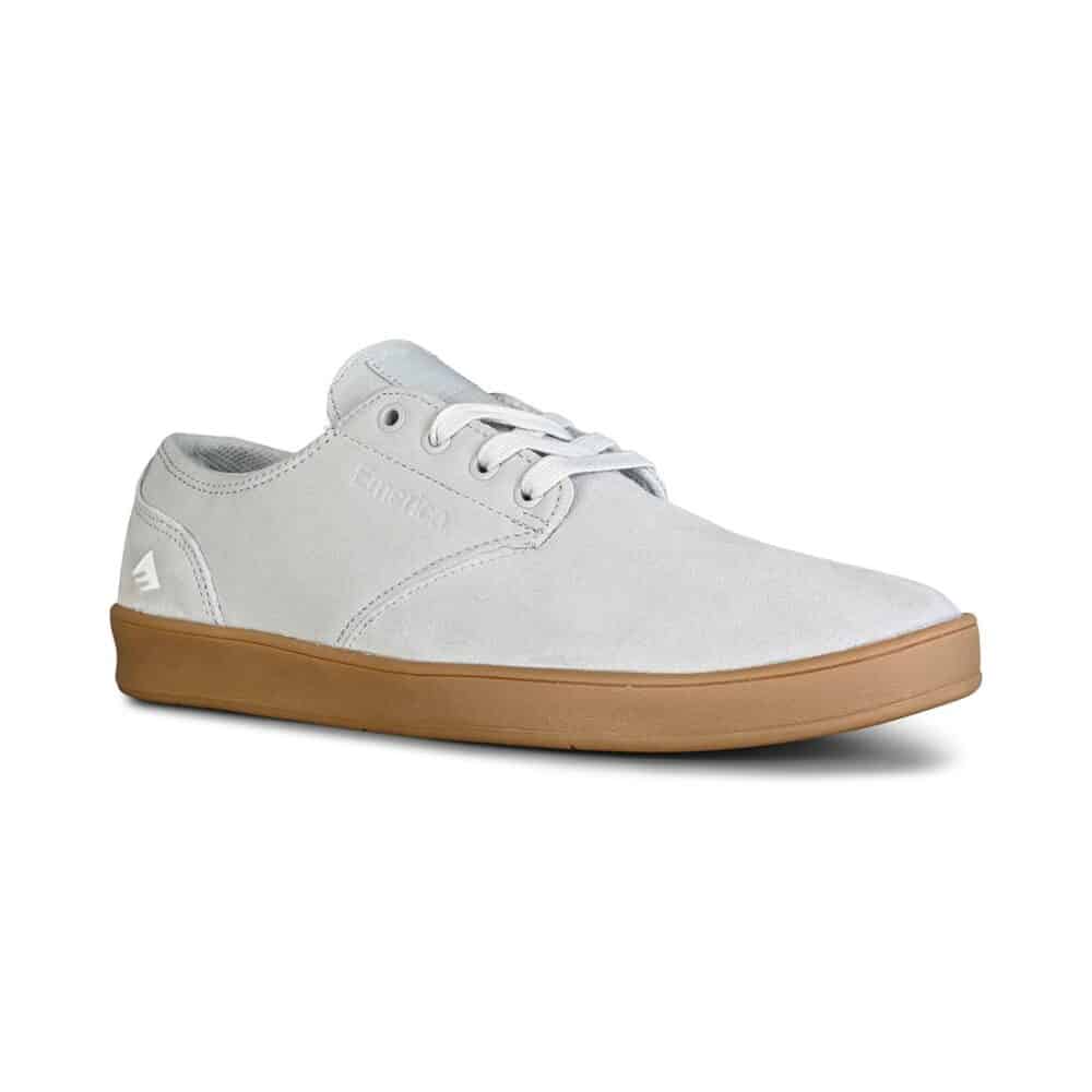 Emerica Romero Laced Skate Shoes - Grey/White/Gold