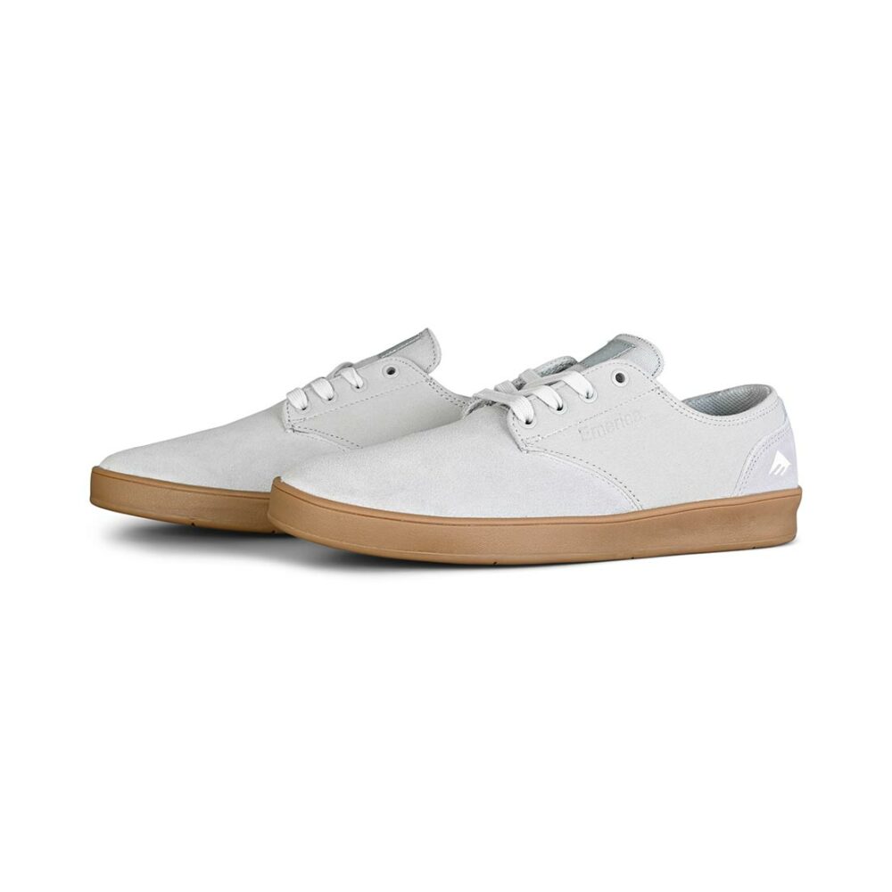 Emerica Romero Laced Skate Shoes - Grey/White/Gold