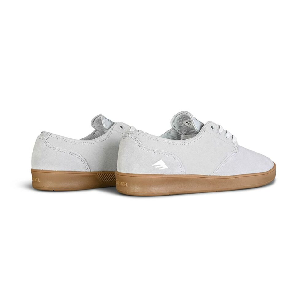 Emerica Romero Laced Skate Shoes - Grey/White/Gold