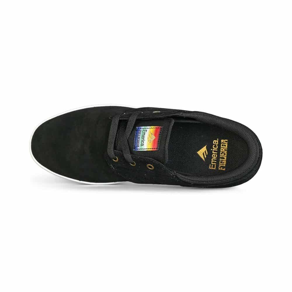 Emerica The Figueroa Skate Shoes - Black