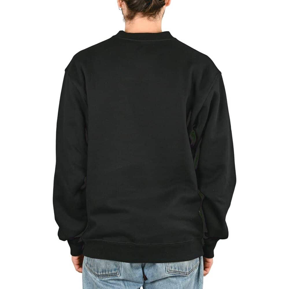 Etnies Icon Pullover Crew Sweatshirt - Black
