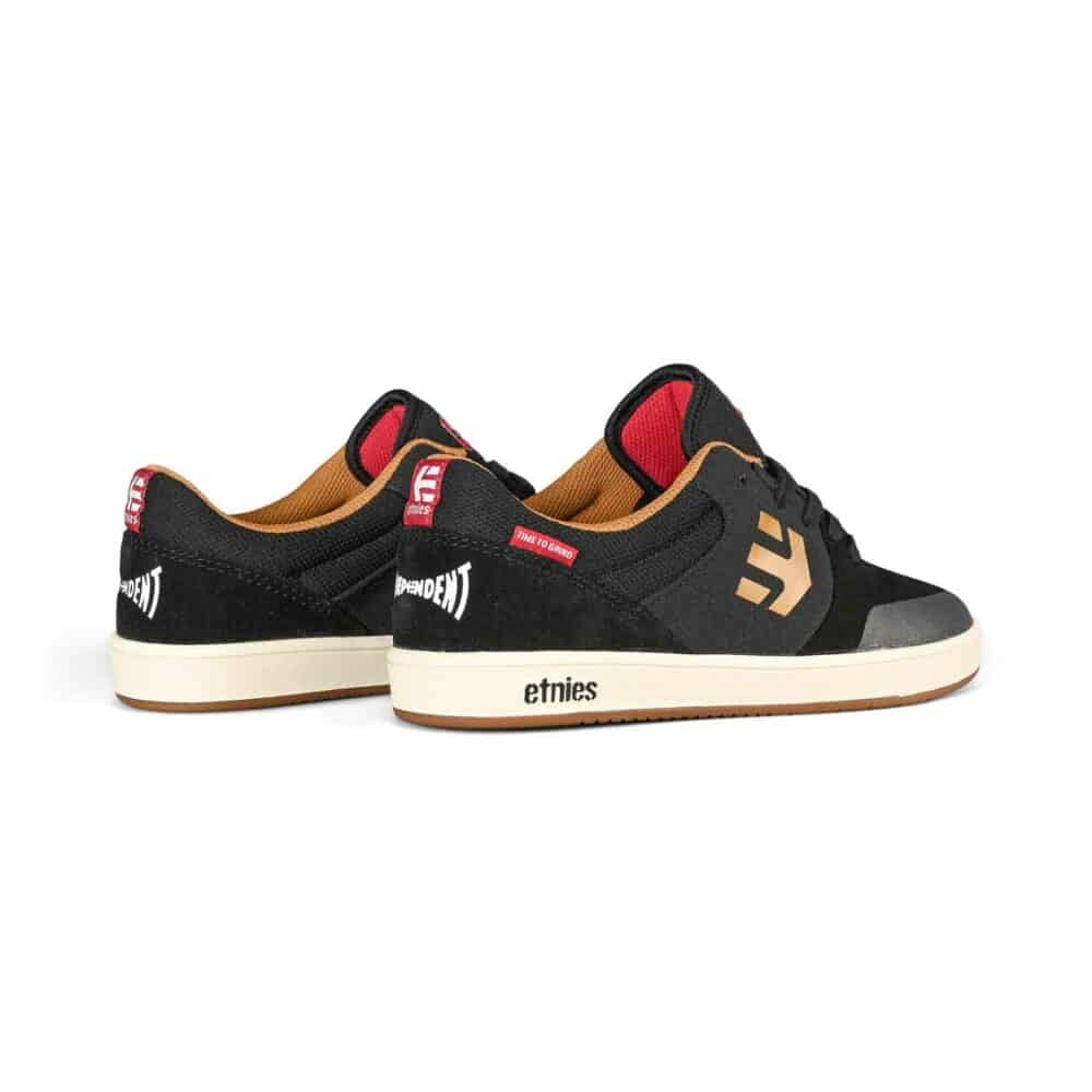 Etnies x Independent Marana (Youth) Skate Shoes - Black