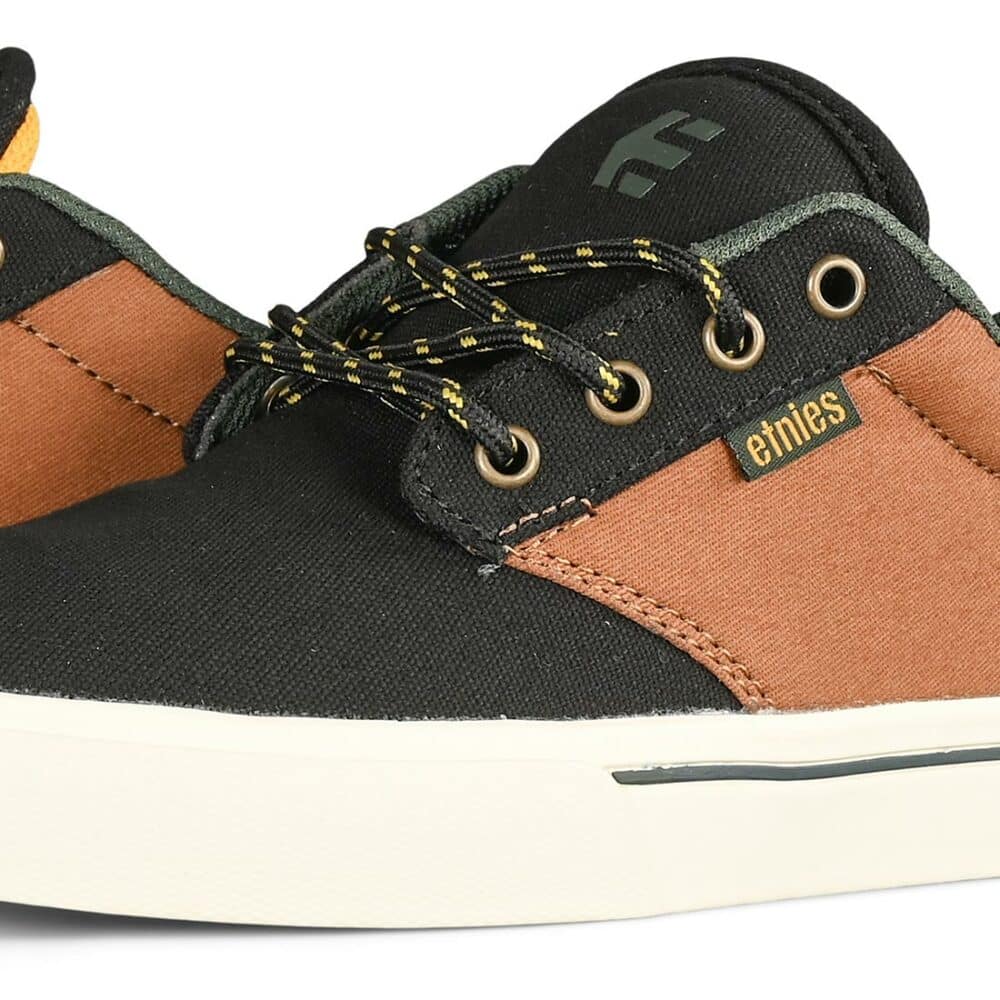 Etnies Jameson 2 Eco Shoes - Black/Tan/Orange