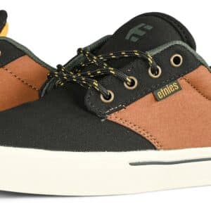 Etnies Jameson 2 Eco Skate Shoes - Black/Tan/Orange