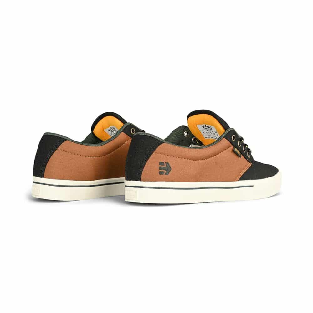 Etnies Jameson 2 Eco Shoes - Black/Tan/Orange