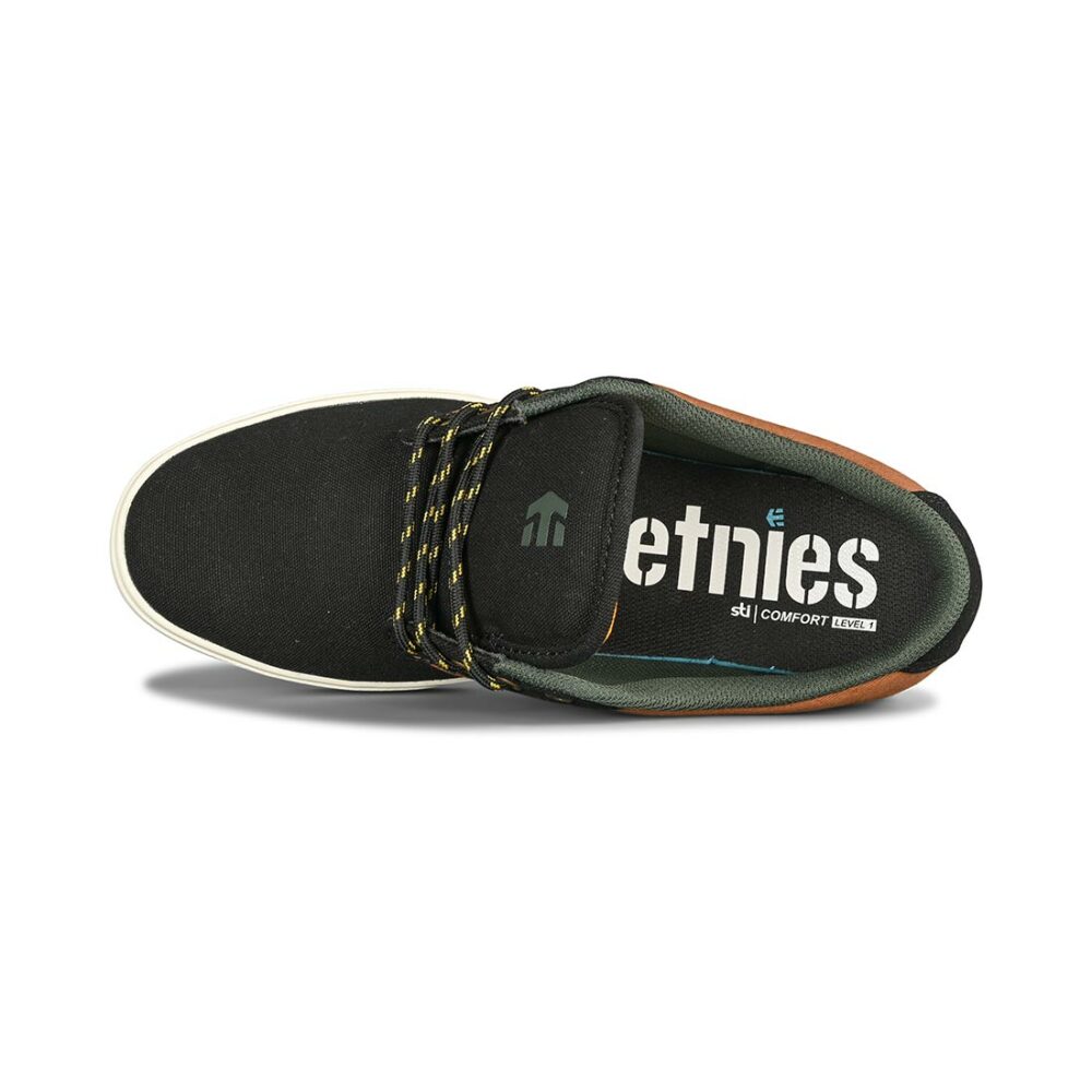 Etnies Jameson 2 Eco Shoes - Black/Tan/Orange