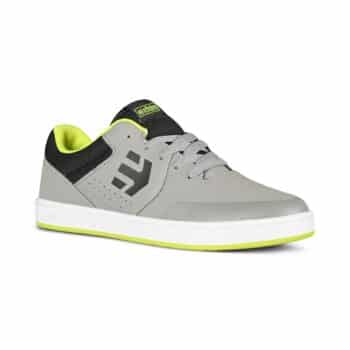 Etnies Marana (Youth) Skate Shoes - Grey/Lime/White