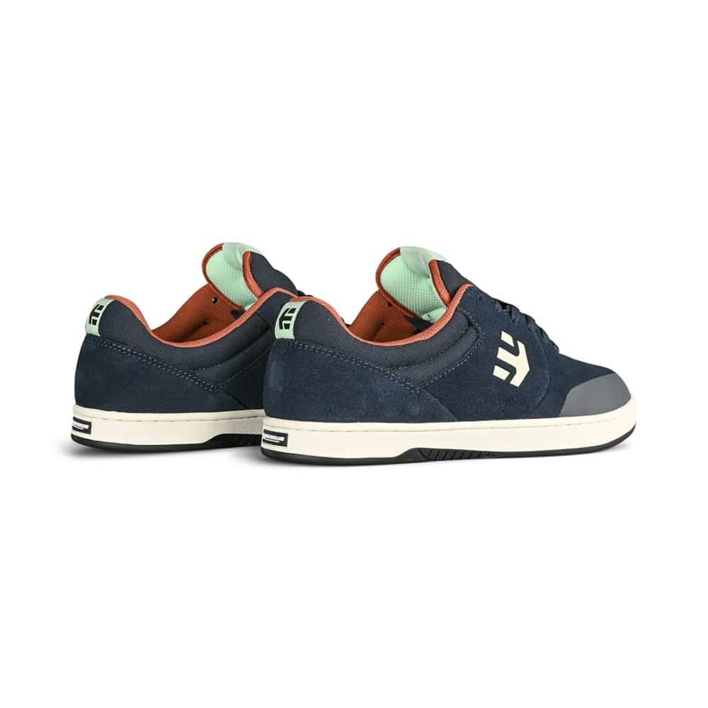 Etnies Nassim Marana Skate Shoes - Navy/Brown/White