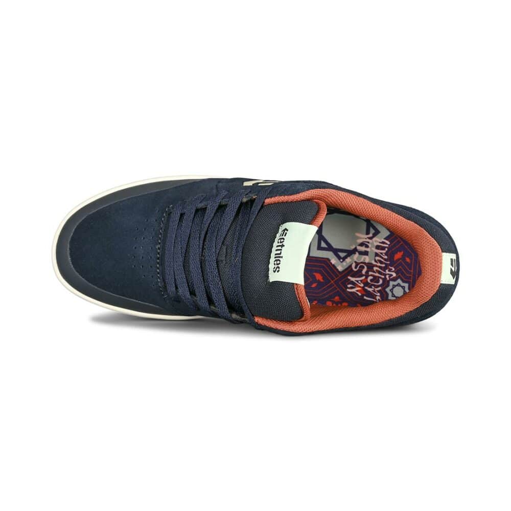 Etnies Nassim Marana Skate Shoes - Navy/Brown/White