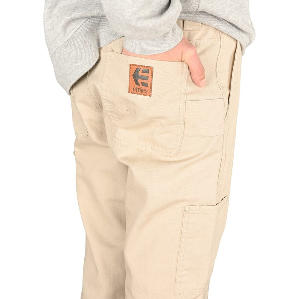 Etnies Wallride Straight Fit Pants - Khaki