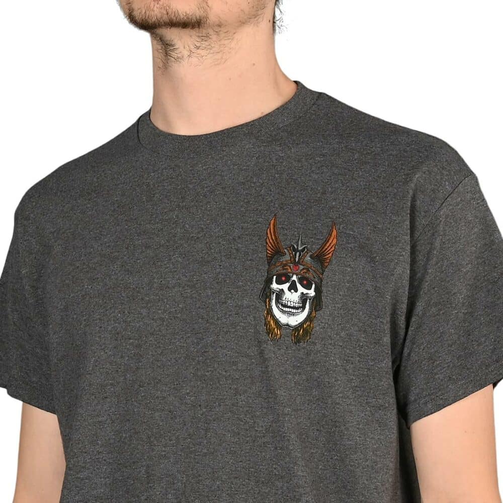 Powell Peralta Andy Anderson Skull S/S T-Shirt - Tweed