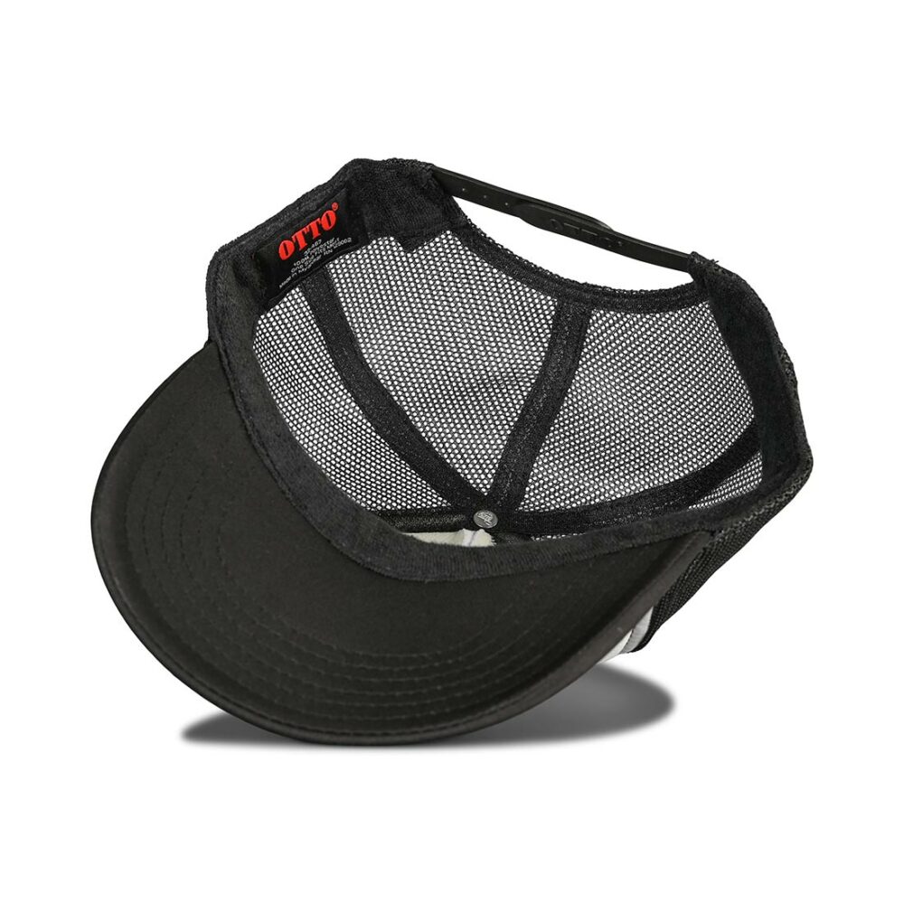 Powell Peralta Cross Bones Trucker Cap - Black/White