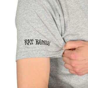 Powell Peralta Rat Bones S/S T-Shirt - Sport Grey