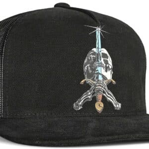 Powell Peralta Skull & Sword Trucker Cap - Black