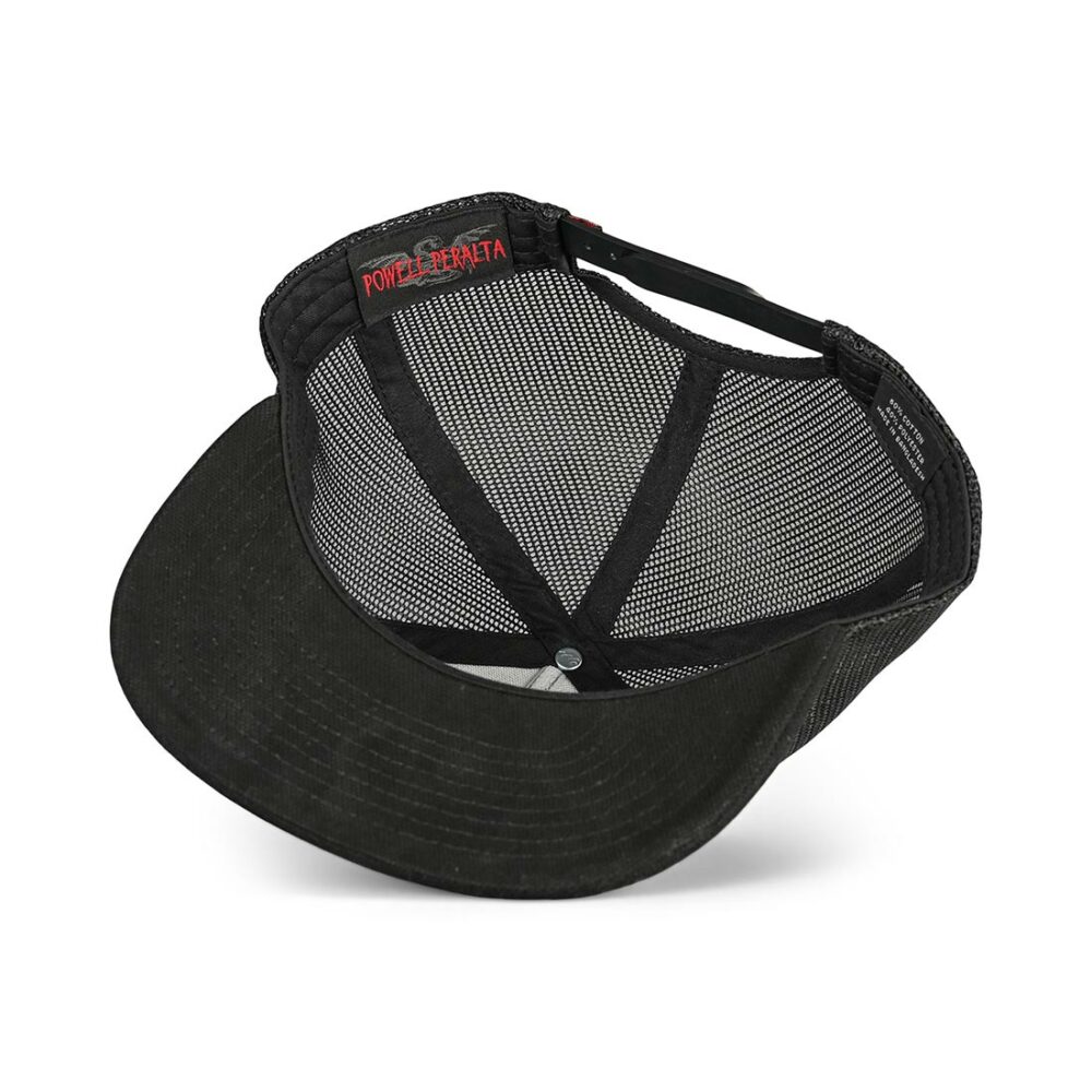 Powell Peralta Skull & Sword Trucker Cap - Black