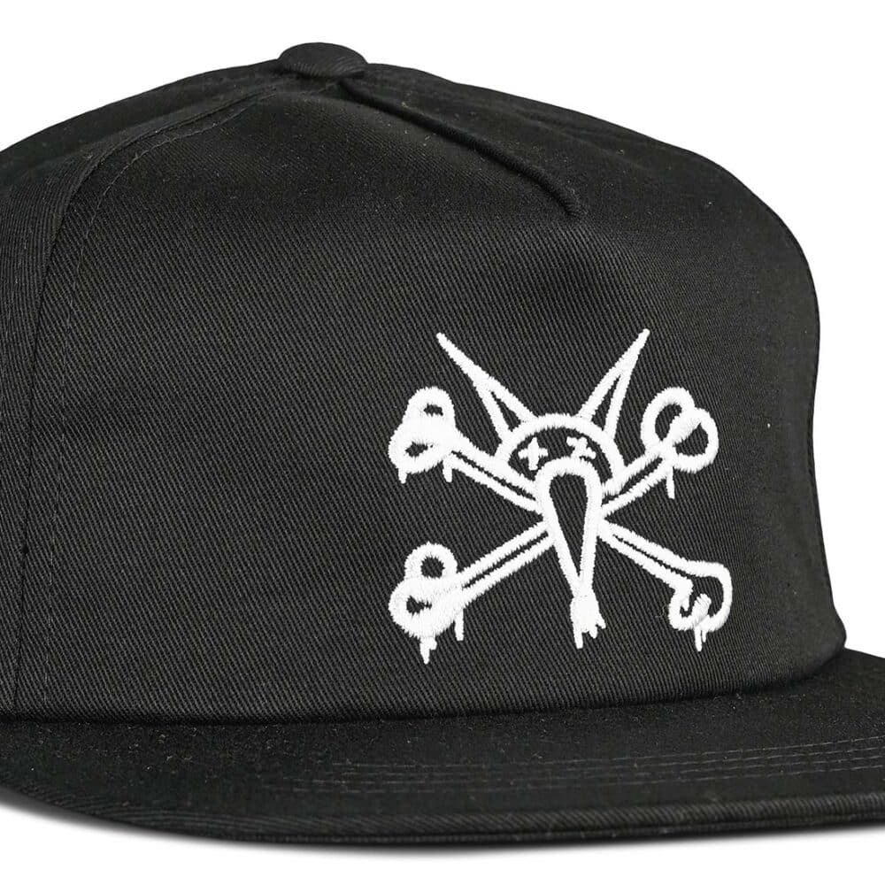 Powell Peralta Vato Rat Snapback Cap - Black