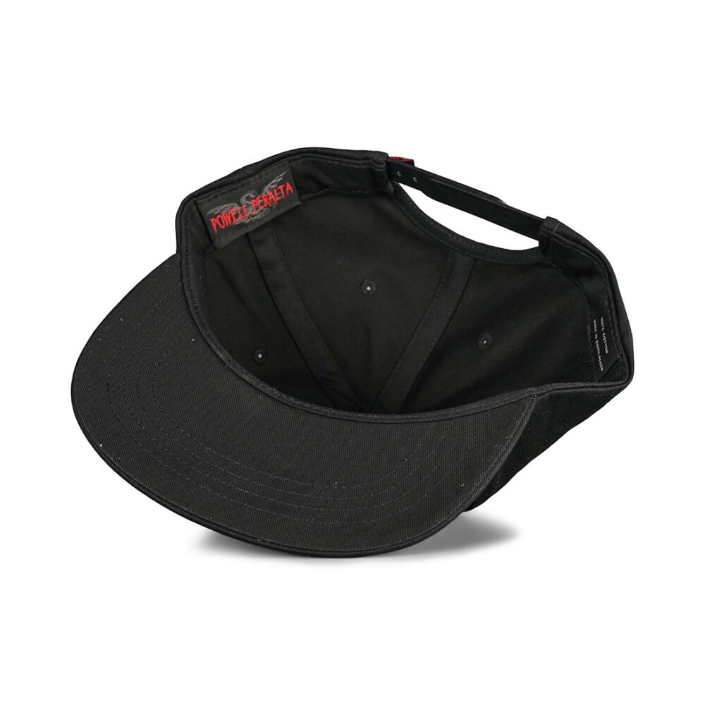 Powell Peralta Vato Rat Snapback Cap - Black