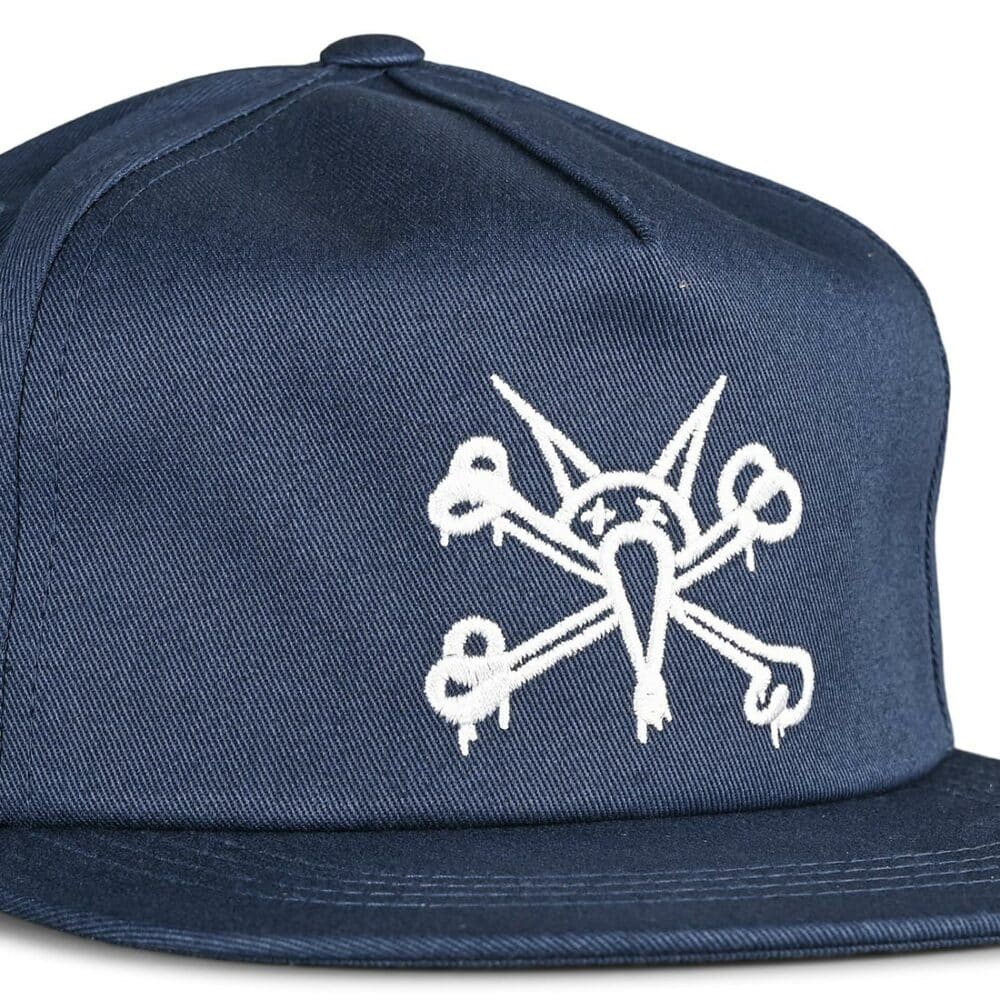 Powell Peralta Vato Rat Snapback Cap - Navy