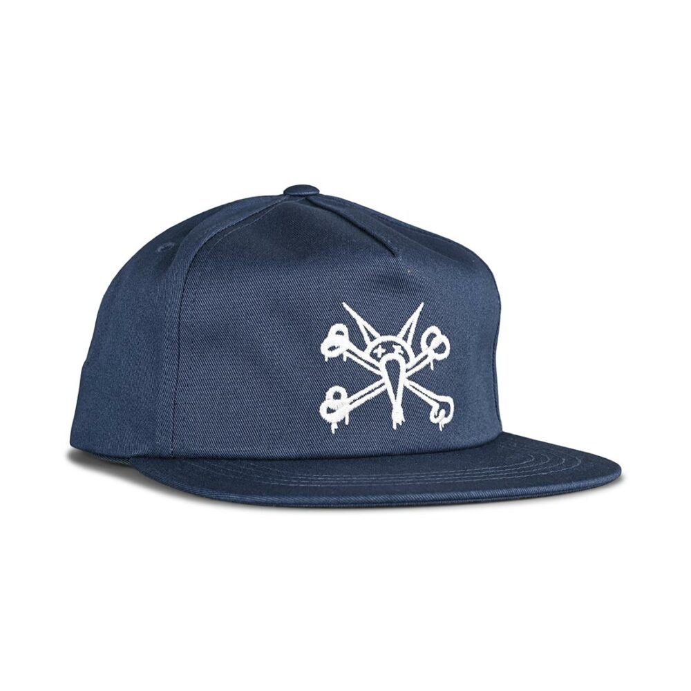 Powell Peralta Vato Rat Snapback Cap - Navy